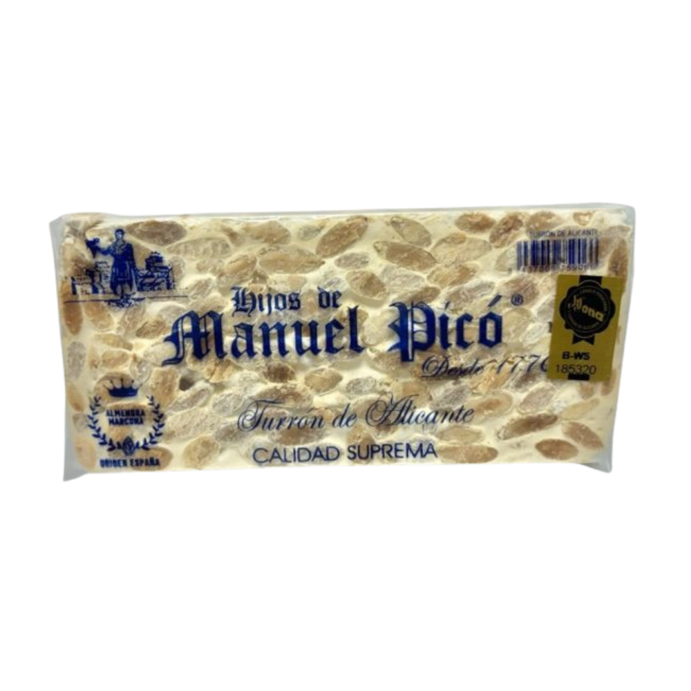 Turrón duro (Harde nougat)