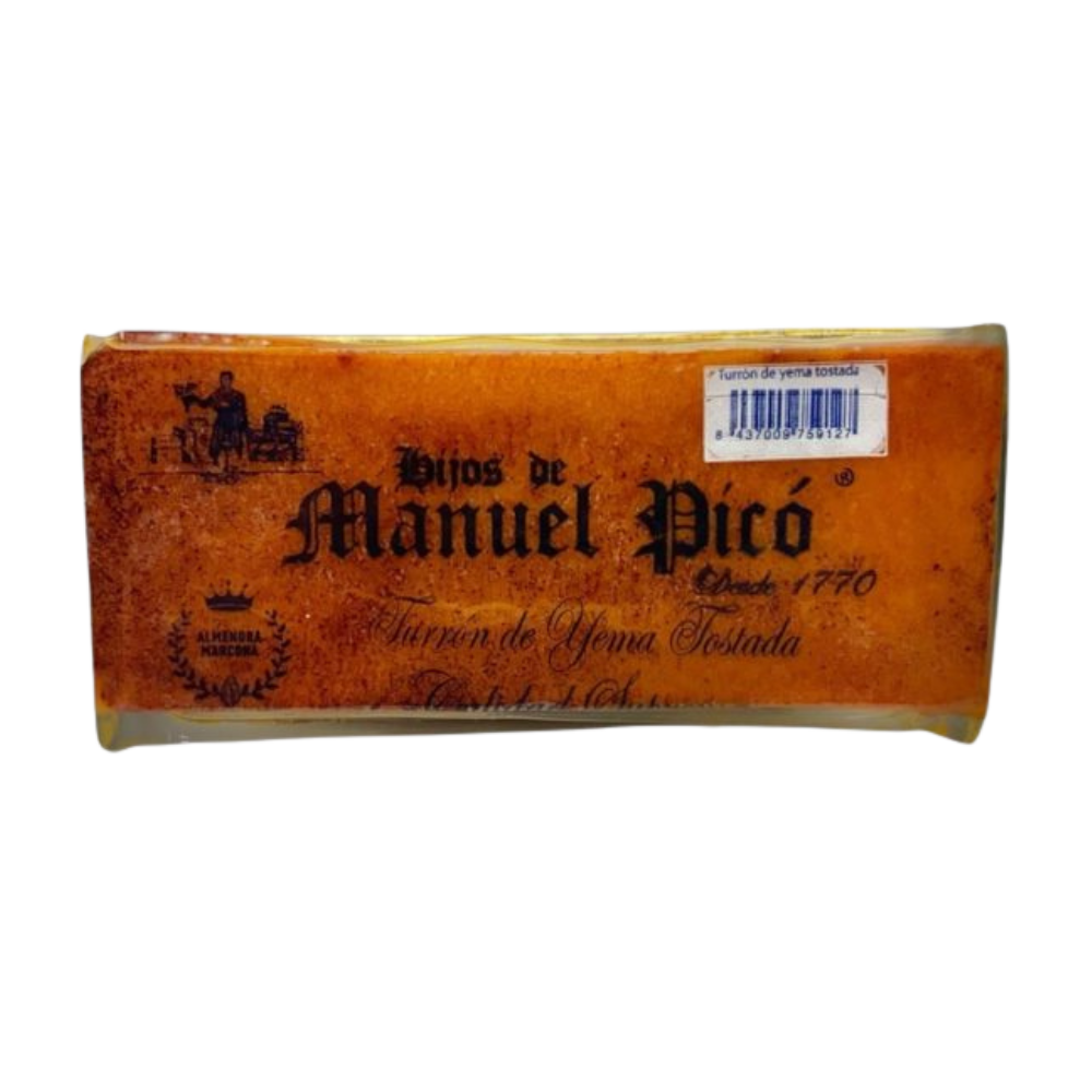 Turrón de yema tostada (Gebrande eidooier-nougat)