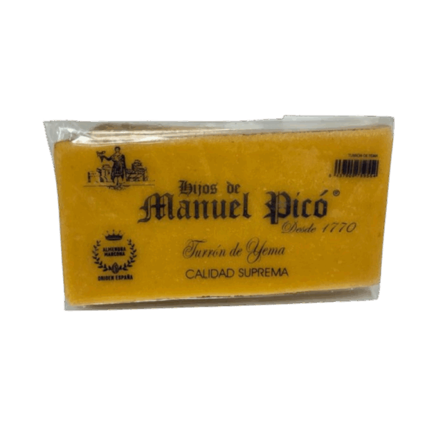 Turrón de yema (Eidooier-nougat)