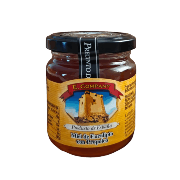 Eucalyptus een propolis honing 250 gr.