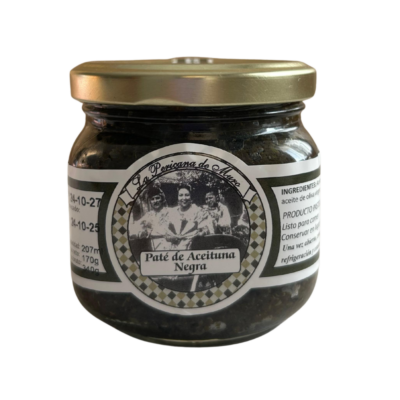 Zwarte olijven tapenade ambachtelijk – La Pericana de Muro